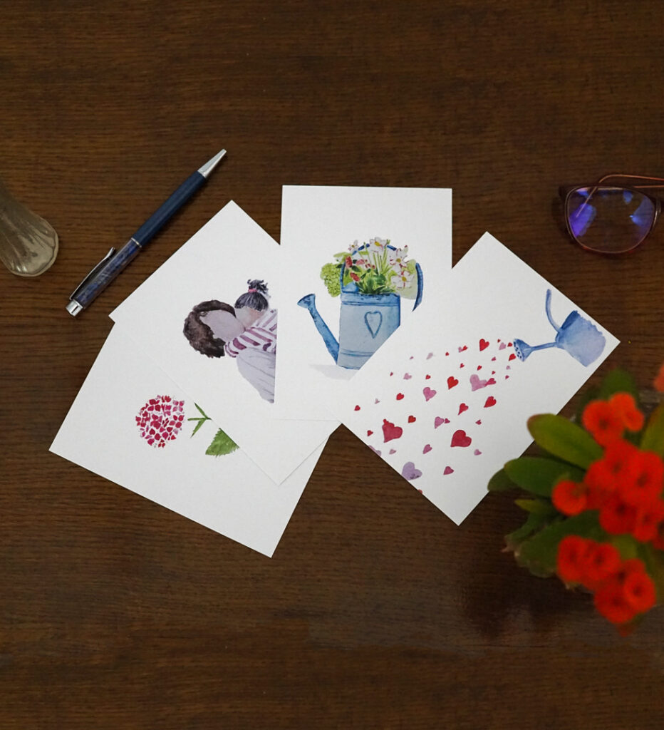 cartes fête des mères 2025 disponible chez AméSaveurs